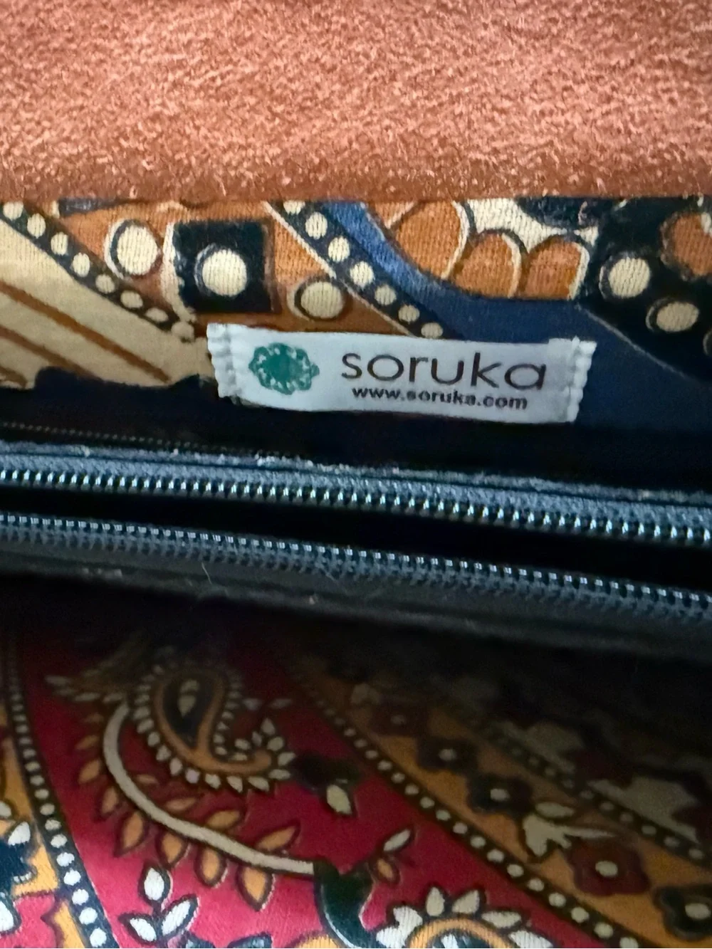 Soruka Ivy Leather Colorblock Animal Print Crossbody Adjustable Strap Style